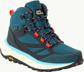 Jack Wolfskin Terraventure Texapore Mid blue/coral (Damen)