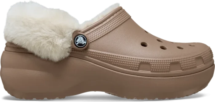 Crocs Classic Platform Fuzz Lined (Damen)