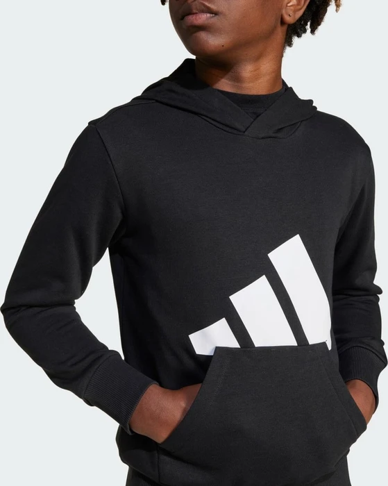 adidas Essentials Hoodie schwarz/weiß (Junior)