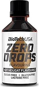 BioTech USA Zero Drops Nussnougat 50ml