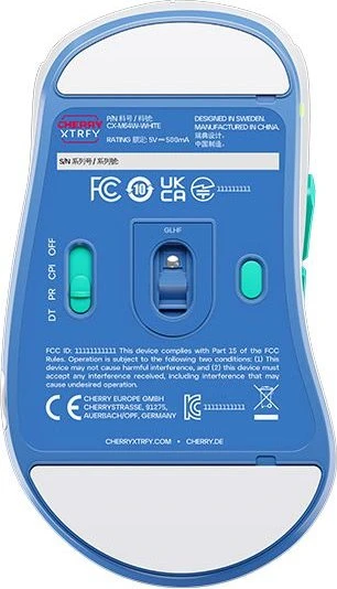 Cherry Xtrfy M64 Wireless weiß, USB