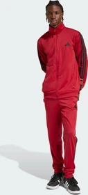 adidas Basic 3-Streifen Tricot Trainingsanzug active maroon (Herren)