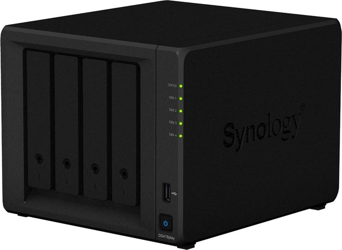 Synology DiskStation DS418play, 6GB RAM, 2x RJ-45 1000Base-T, 2x USB-A 3.0