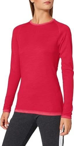 Schöffel Merino Sport Funktionsshirt langarm rosa (Damen)