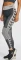 hummel CLEA Seamless Tight Hose lang black/white melange (Damen) Vorschaubild