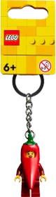 LEGO Schlüsselanhänger - Chilischoten-Mädchen