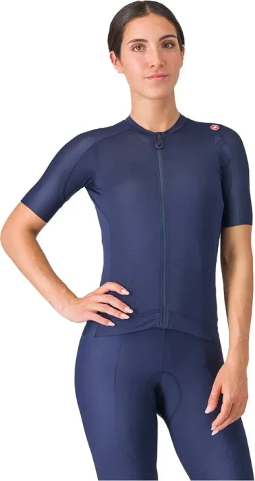 Castelli Espresso Trikot kurzarm belgian blue (Damen)