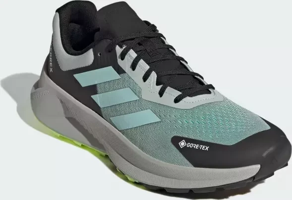 adidas Terrex Soulstride Flow GTX wonder silver/semi flash aqua/lucid lemon (Herren)