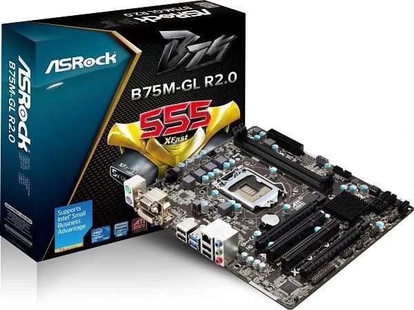 ASRock B75M-GL R2.0 (Intel 1155)