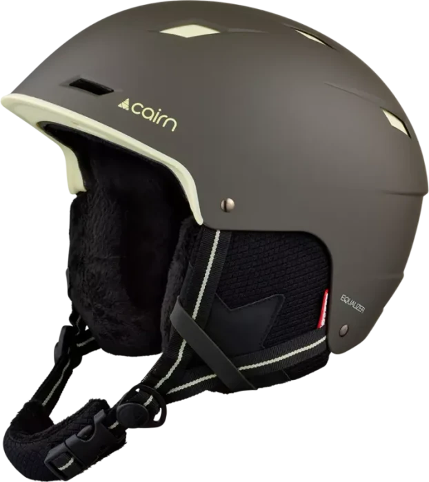 Cairn Equalizer Pure Helm mat khaki/lime