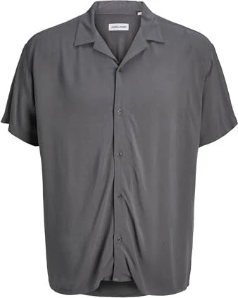 Jack & Jones Relaxed Fit Hemd kurzarm castlerock (Herren)