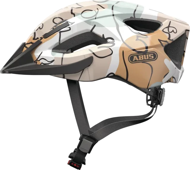 ABUS Aduro 2.0 Helm beige silhouette