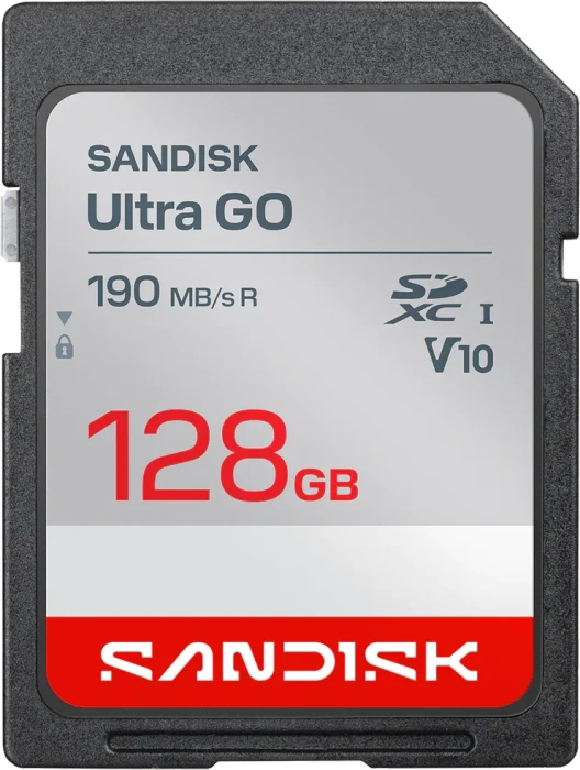 SanDisk Ultra GO R190 128GB, UHS-I, Class 10