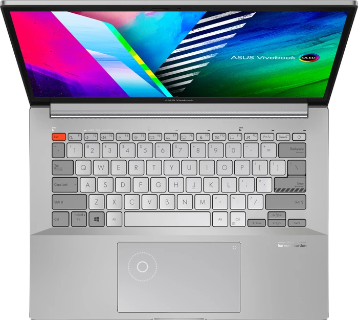 ASUS VivoBook Pro 14X OLED N7400PC, Cool Silver, Core i7-11370H, 16GB RAM, 512GB SSD, GeForce RTX 3050, DE