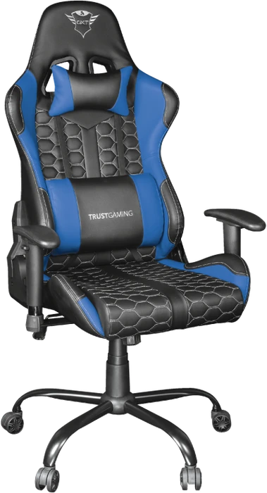 Trust Gaming GXT 708 Resto Gamingstuhl, schwarz/blau