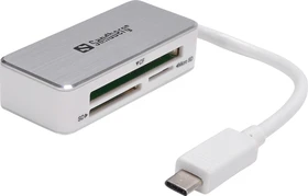 Sandberg USB-C Multi-Cardreader, USB-C 3.0 [Stecker]