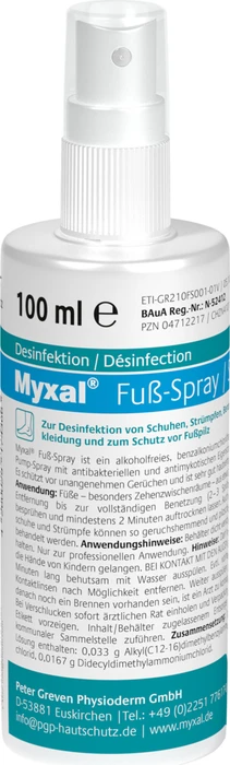 Peter Greven Physioderm Myxal Fußspray, 100ml