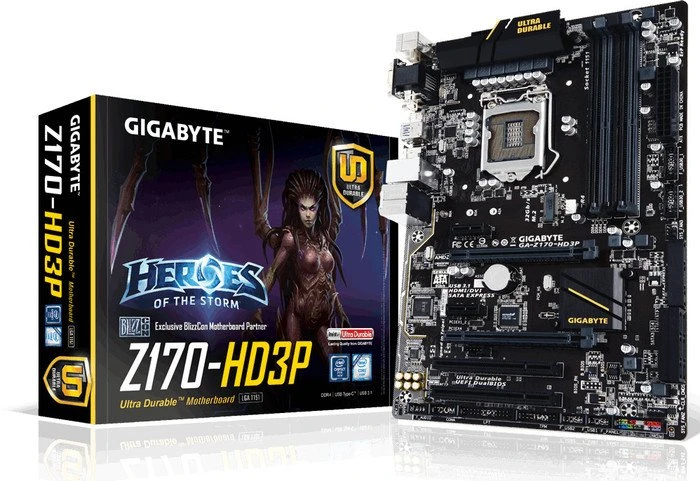 GIGABYTE GA-Z170-HD3P (Intel 1151)