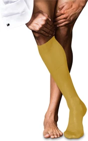 Falke No. 9 Pure Fil d'Écosse Socken nugget (Herren)