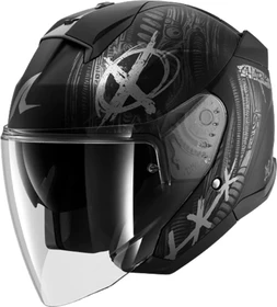 Shark Skwal Jet Shiever matt schwarz/grau/silber