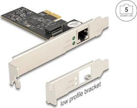 DeLOCK 5G LAN-Adapter, 1x RJ-45, PCIe 3.0 x1 (81260)