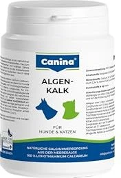 Canina Algenkalk für Hunde & Katzen, 125g