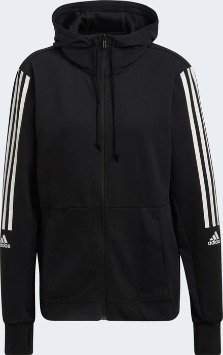 adidas Aeroready Hoodie schwarz (Damen)