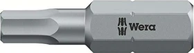 Wera 840/1 Z Innensechskant Bit 1/4", 2x25mm, 1 Stück