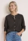 Street One Strick-Look Jacke mit dekorativen Knöpfen Strickjacke black coffee (Damen) Vorschaubild