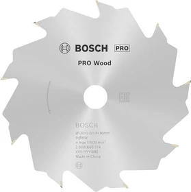 Bosch Professional Speedline Wood Kreissägeblatt 9Z, 130x2x16mm, 1 Stück