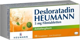 Heumann Desloratadin 5mg Filmtabletten, 10 Stück