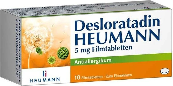 Heumann Desloratadin 5mg Filmtabletten, 10 Stück