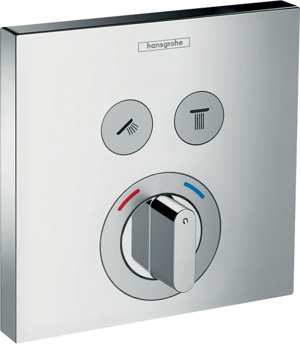Hansgrohe ShowerSelect Mischer Unterputz für 2 Verbraucher chrom