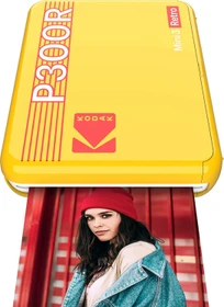 Kodak Photo Printer Mini 3 Plus Retro gelb, Fotodrucker