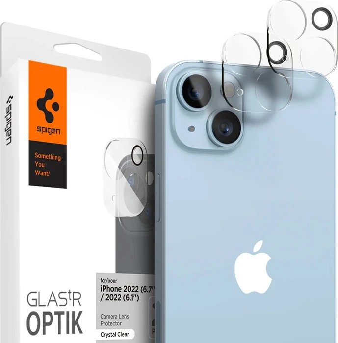 Spigen Optik Lens Protector für Apple iPhone 14/14 Plus crystal clear