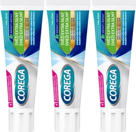 Corega Haftcreme Frisch, 120g (3x 40g)