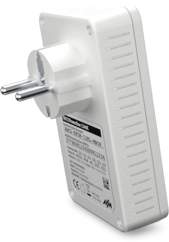 FRITZ! FRITZ!Powerline 1240E Kit, Powerline/WLAN-Access Point und Powerline-Adapter Set, 2er-Bundle
