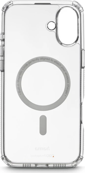 Hama Handyhülle MagCase Extreme Protect für Apple iPhone 16 Plus transparent