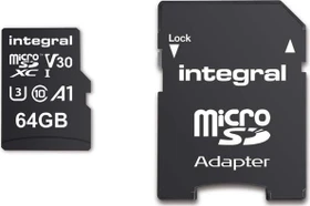 Integral High Speed R100/W45 64GB Kit, UHS-I U3, A1, Class 10