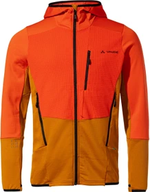 Vaude Monviso Hooded Grid Fleece Funktionsjacke glowing red (Herren)