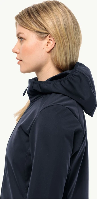 Jack Wolfskin Windhain Funktionsmantel night blue (Damen)