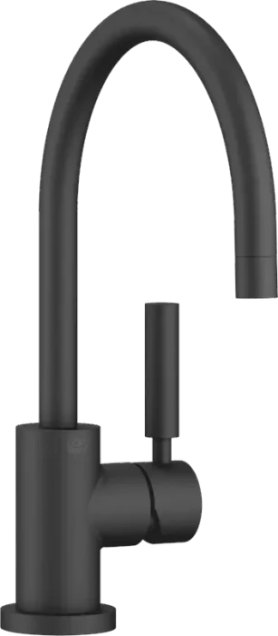 Dornbracht Tara Classic Einhebelmischer schwarz matt