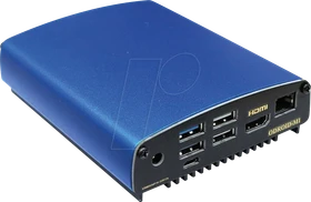 Hardkernel ODROID M1 Metal Case, blau
