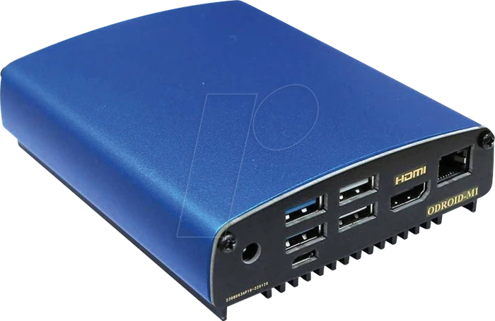 Hardkernel ODROID M1 Metal Case, blau