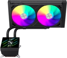 GameMax Glacier 240 BK, schwarz