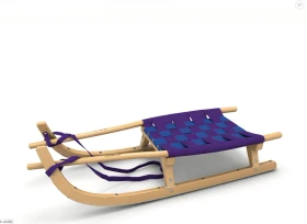 Kathrein Zweisitzer Touren Rennrodel violett/blau
