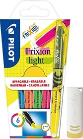 Pilot FriXion Light Textmarker 3.8mm sortiert, 6er-Set