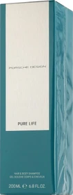 Porsche Design Pure Life Hair & Body Shampoo, 200ml