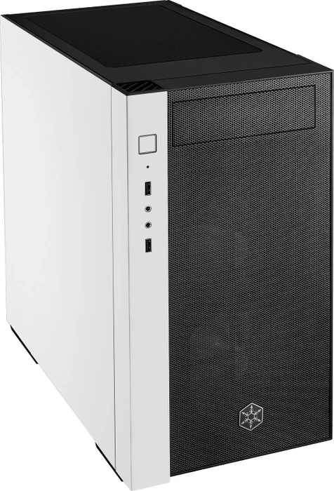 SilverStone Redline Series RL08, weiß/schwarz, Glasfenster