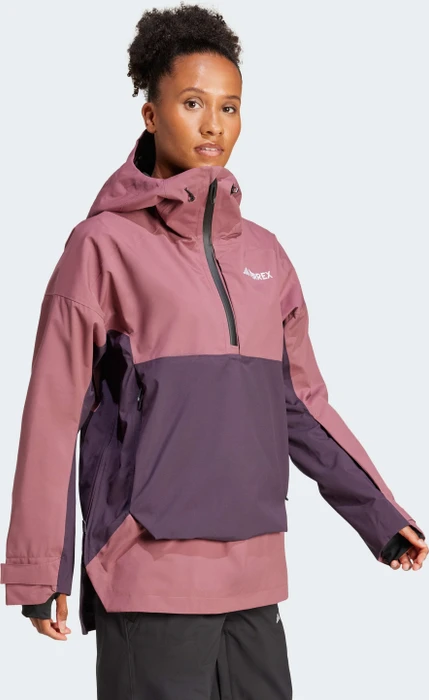 adidas Terrex Xperior 2L Lined Rain.RDY Anorak burgund/aurora black (Damen)